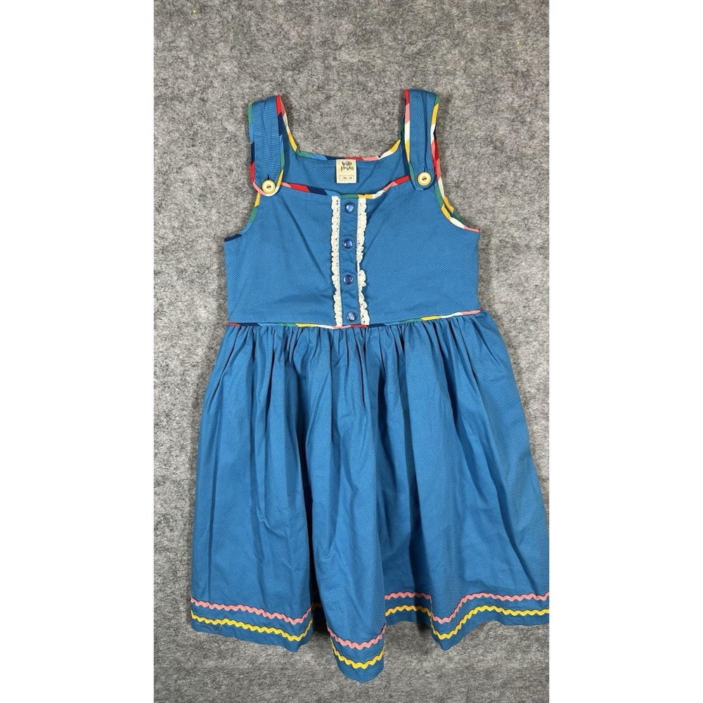 Wild Flowers Girls Happy Go Lucky First Prize Dress Jumper Size 12 Summer